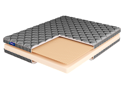 Матрас FOAM 10 Latex LUX 200x200 19127 средней жесткости высотой 13 см 500_191_1745905